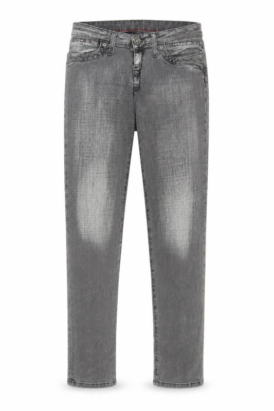 Tommy Hilfiger Men's Grey Straight Jeans, Size 26