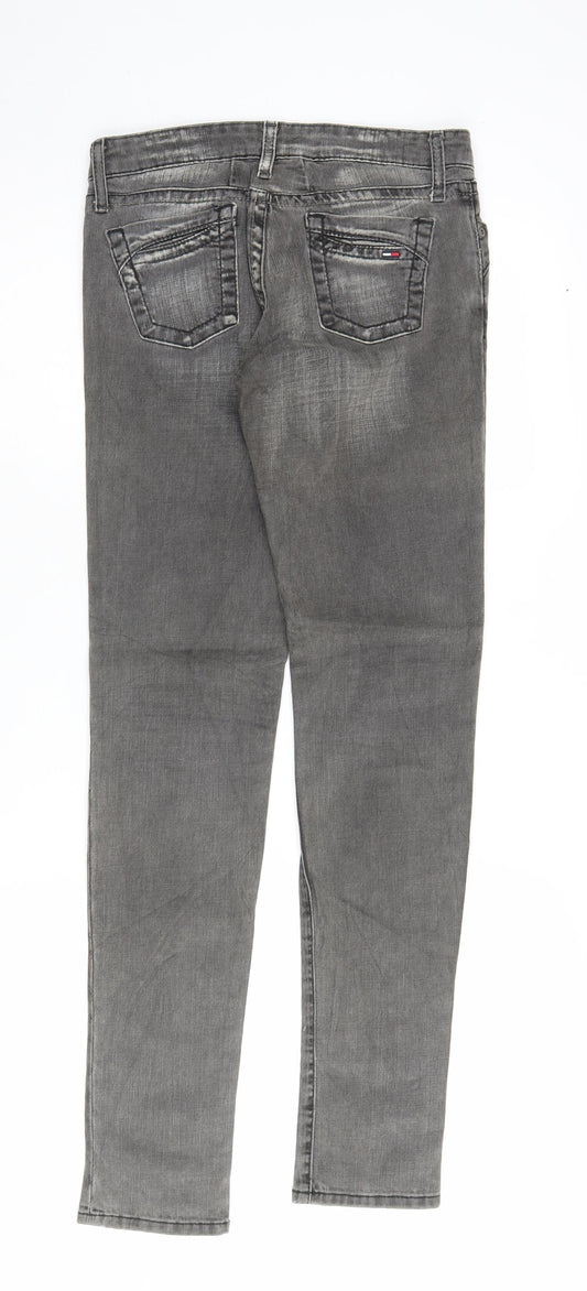 Tommy Hilfiger Men's Grey Straight Jeans, Size 26