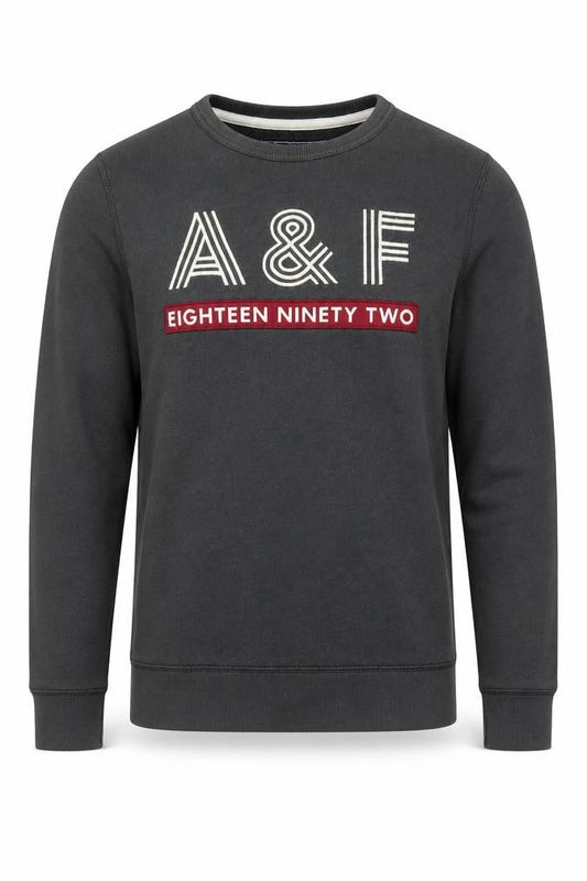 Abercrombie & Fitch Men's Black XS Graphic Sweatshirt