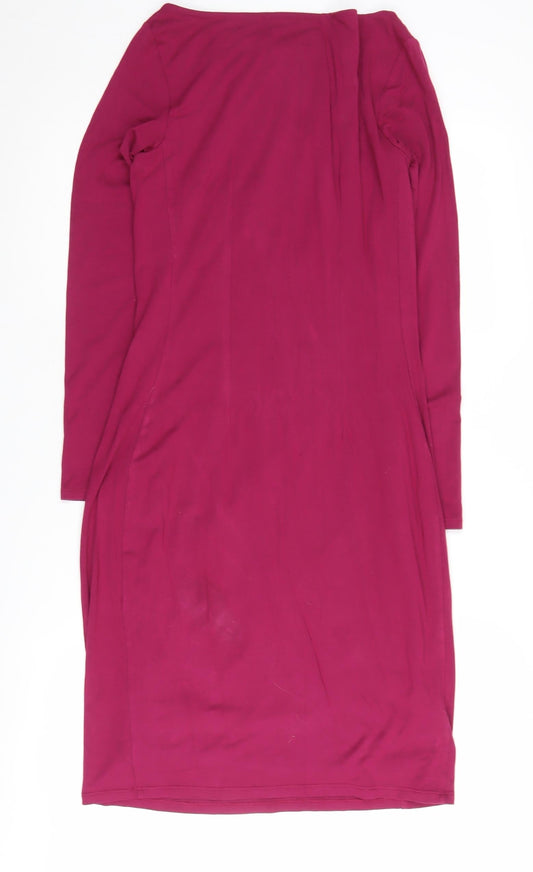 Boden Women's Pink Sheath Dress Size 12