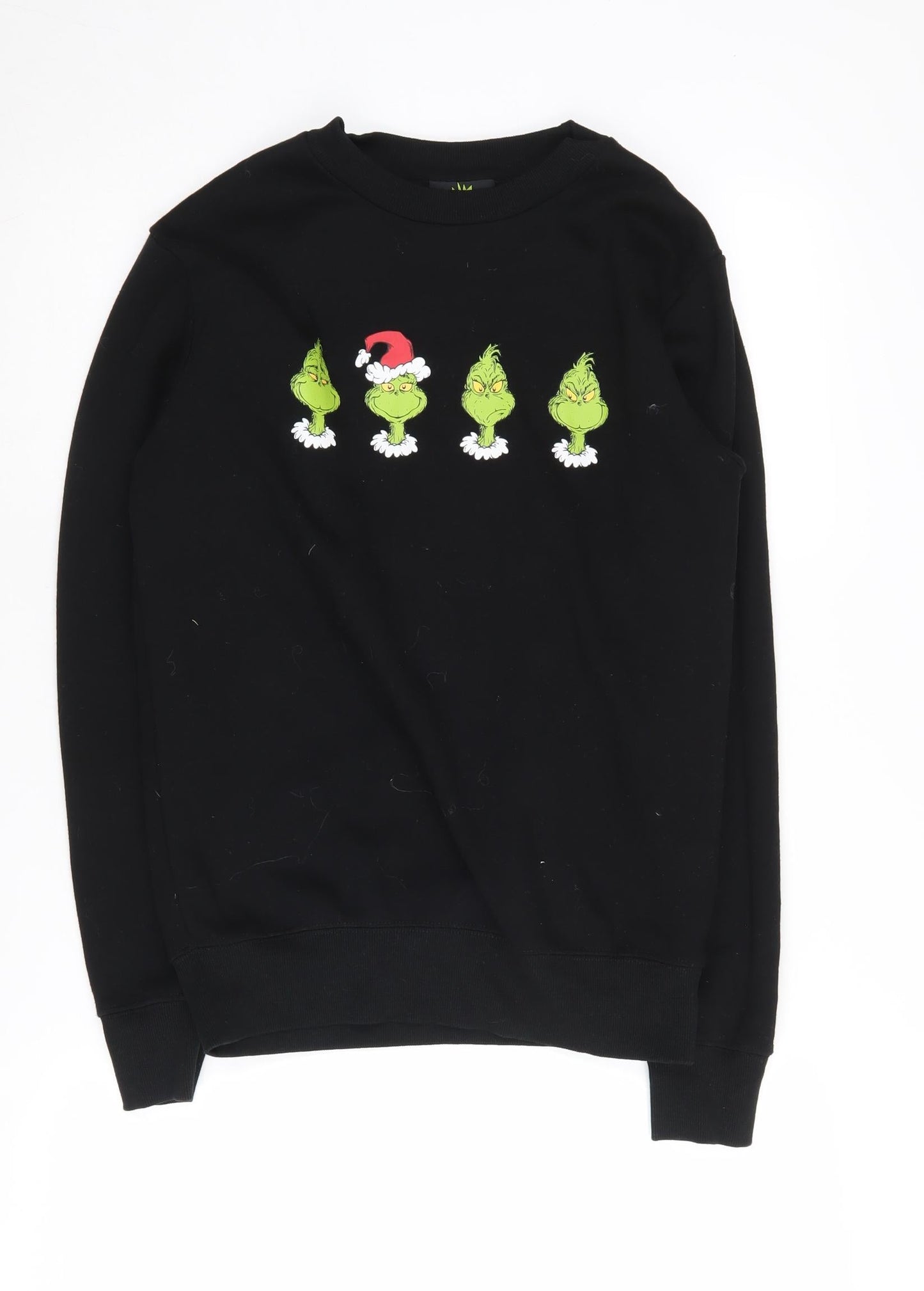 The Grinch Unisex Black XS Pullover Sweatshirt