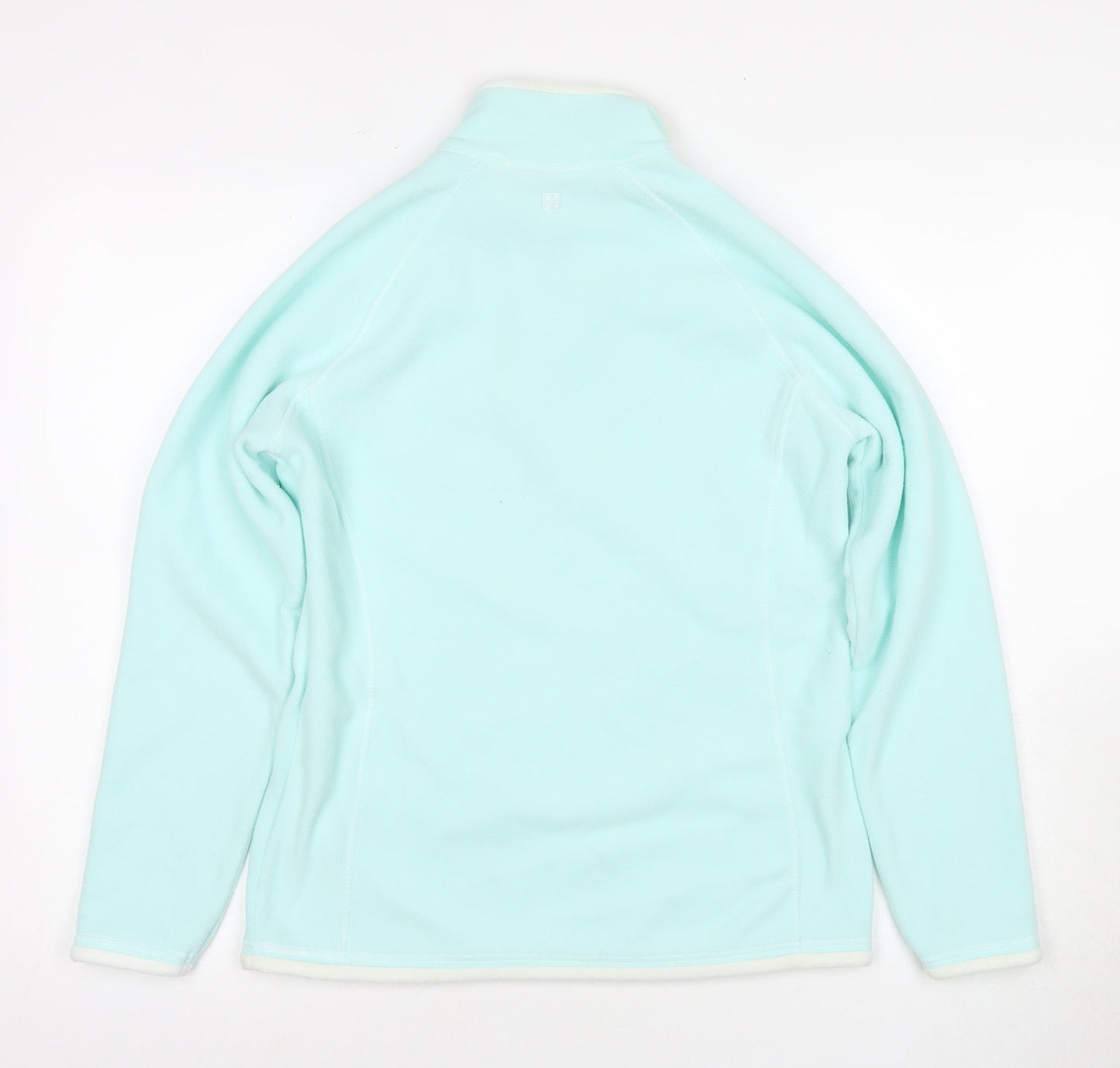 Mountain Warehouse Women's Blue Zip Sweatshirt Size 10