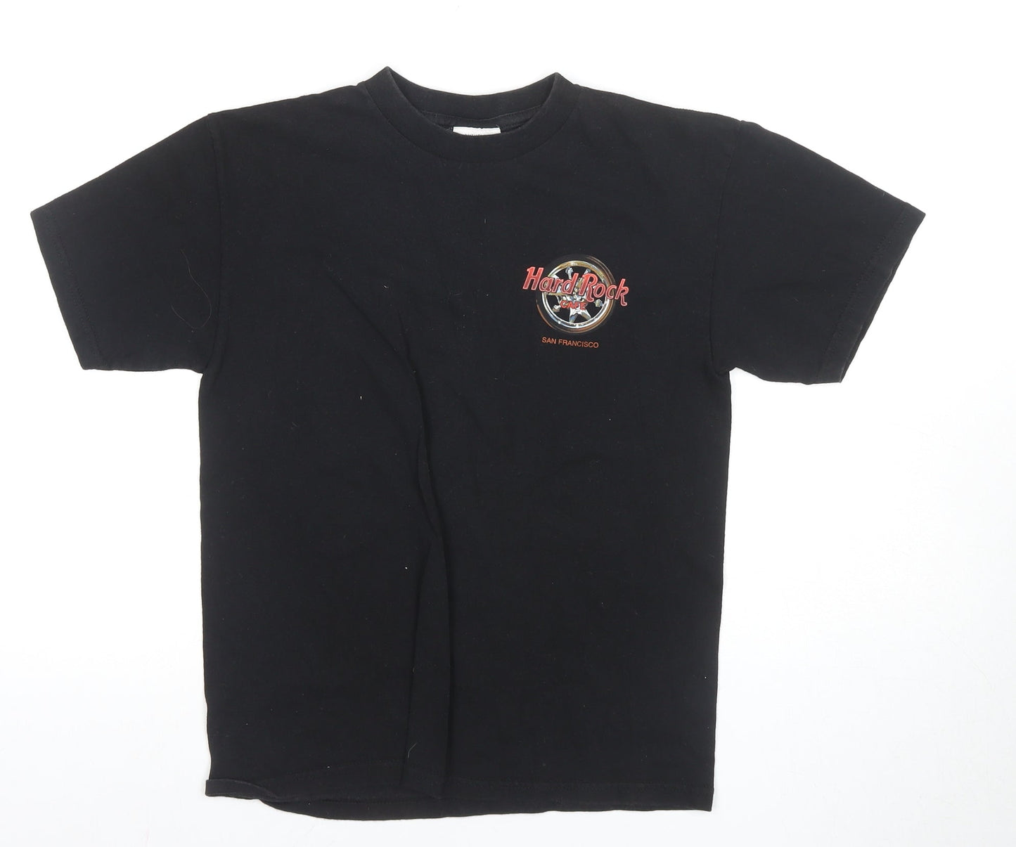 Hard Rock Cafe Men's Black Motorcycle T-Shirt, M
