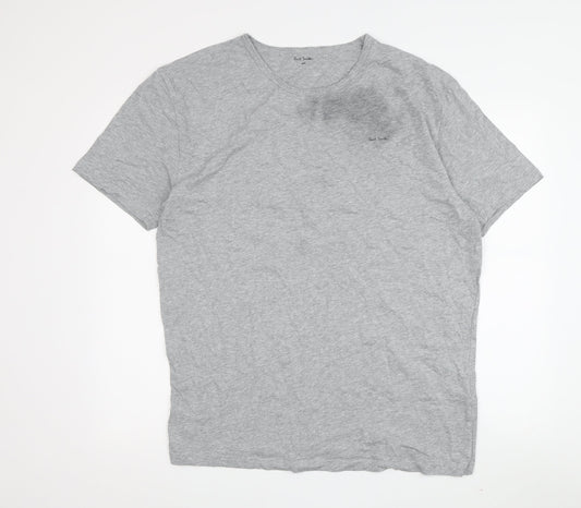 Paul Smith Men's Grey 2XL Crew Neck Short Sleeve T-Shirt