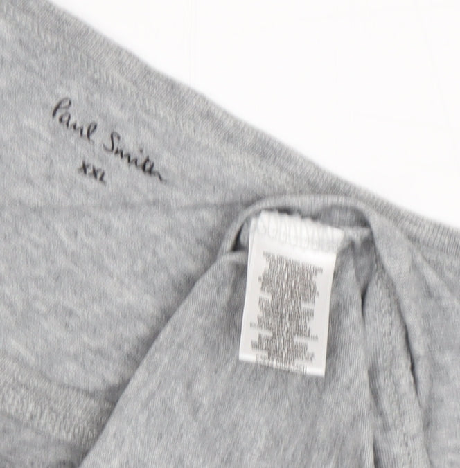 Paul Smith Men's Grey 2XL Crew Neck Short Sleeve T-Shirt