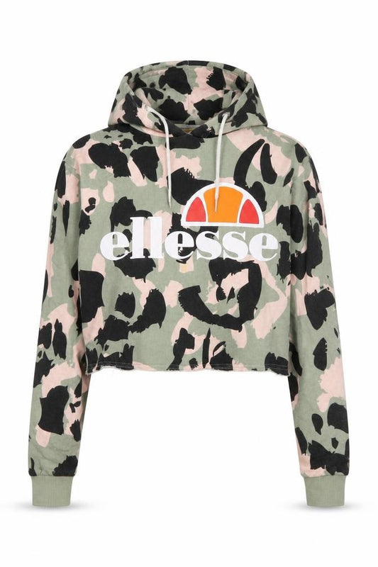 Womens UK 8 Regular ellesse Multicoloured Pullover Hoodie