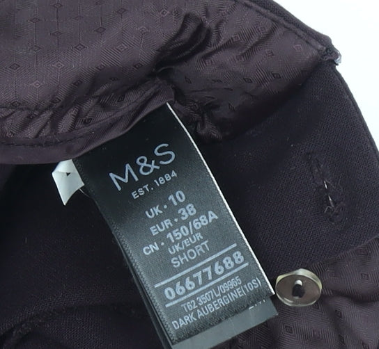 Marks and Spencer Women's Purple Dress Pants Size 10