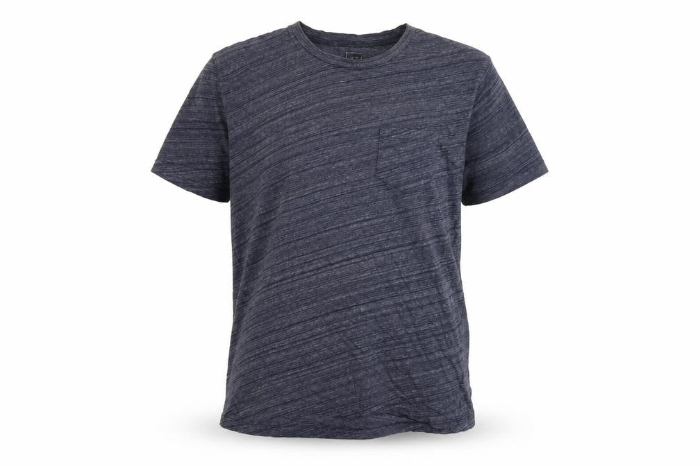 Gap Men's Large Blue Striped Crew Neck T-Shirt