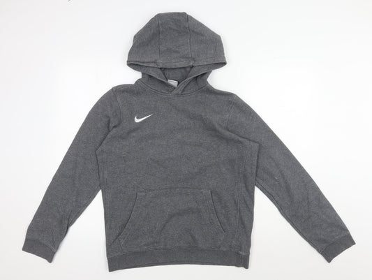Nike Unisex Grey XL Pullover Hoodie Warm Activewear