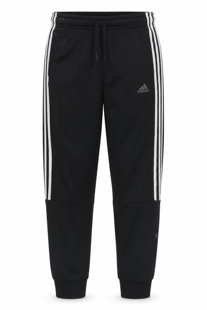 adidas Boys Black Track Pants 14 Years Regular Fit
