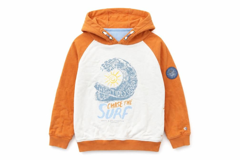 FatFace Boys Multicoloured Pullover Hoodie 8-9 Years