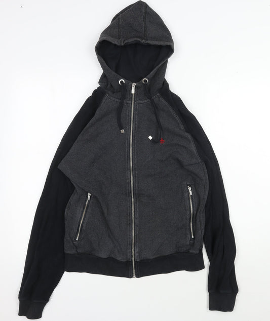 Penguin Men's Black Full Zip Hoodie S