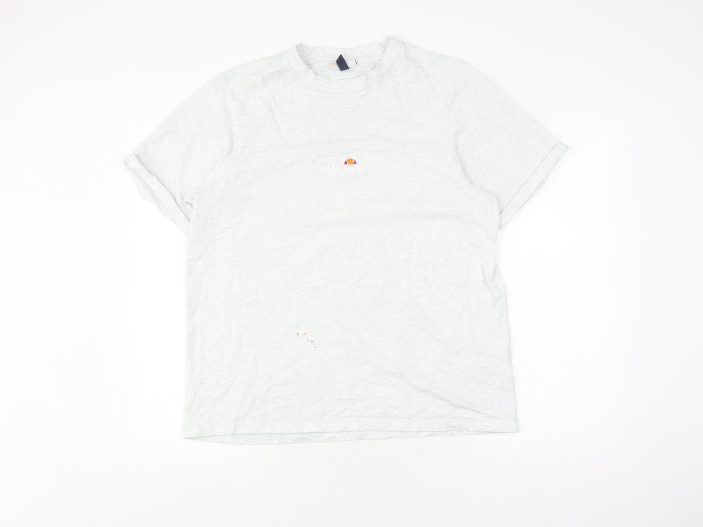 Ellesse Women's White Crew Neck T-Shirt Size 14