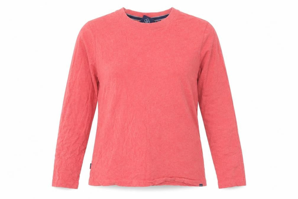 Womens UK Size 4 Superdry Red 100% Cotton T-Shirt