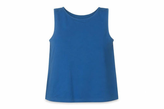 Womens UK Size M Banana Republic Blue Polyester Blend Tank