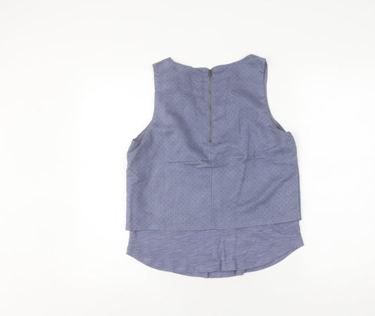 Banana Republic Women's Blue Petite Blouse S