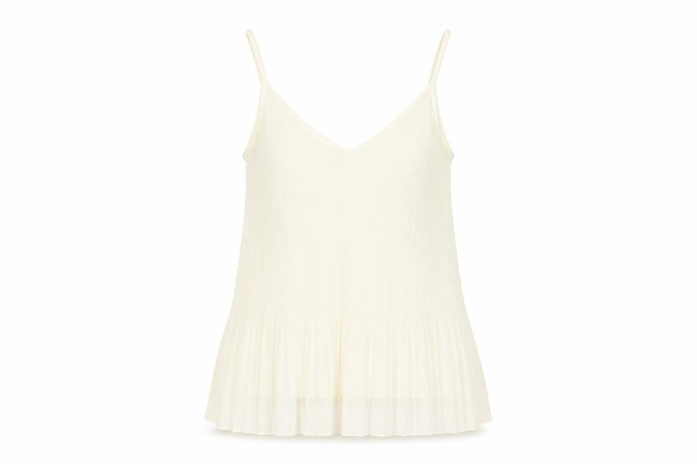 Womens UK Size XS Banana Republic Ivory Cotton Tank