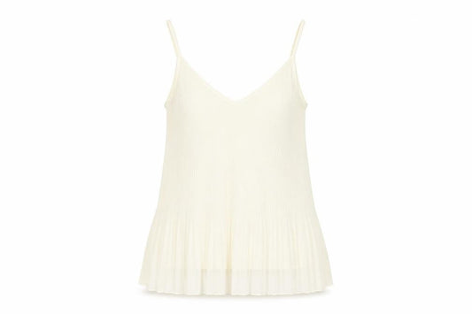 Womens UK Size XS Banana Republic Ivory Cotton Tank
