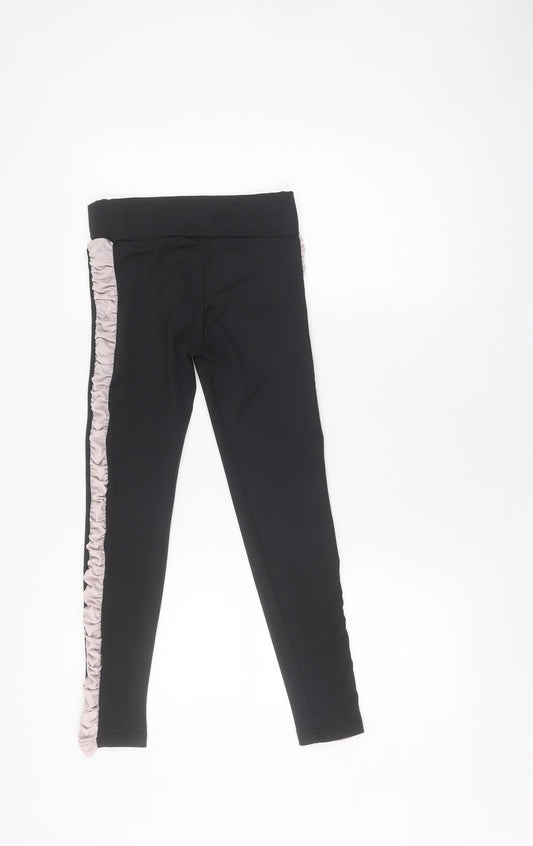 Sonneti Girls Black Ankle Leggings Size 12-13