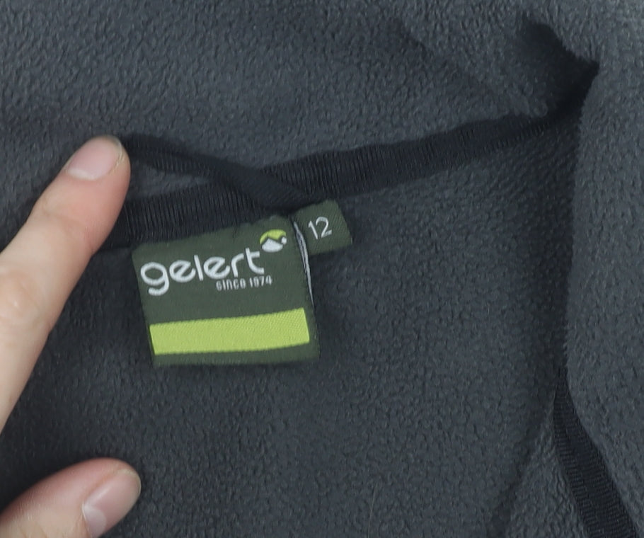 Gelert Women's Black Soft Shell Jacket Size 12