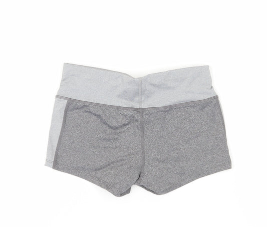 More Mile Women's Grey Athletic Shorts Size 12