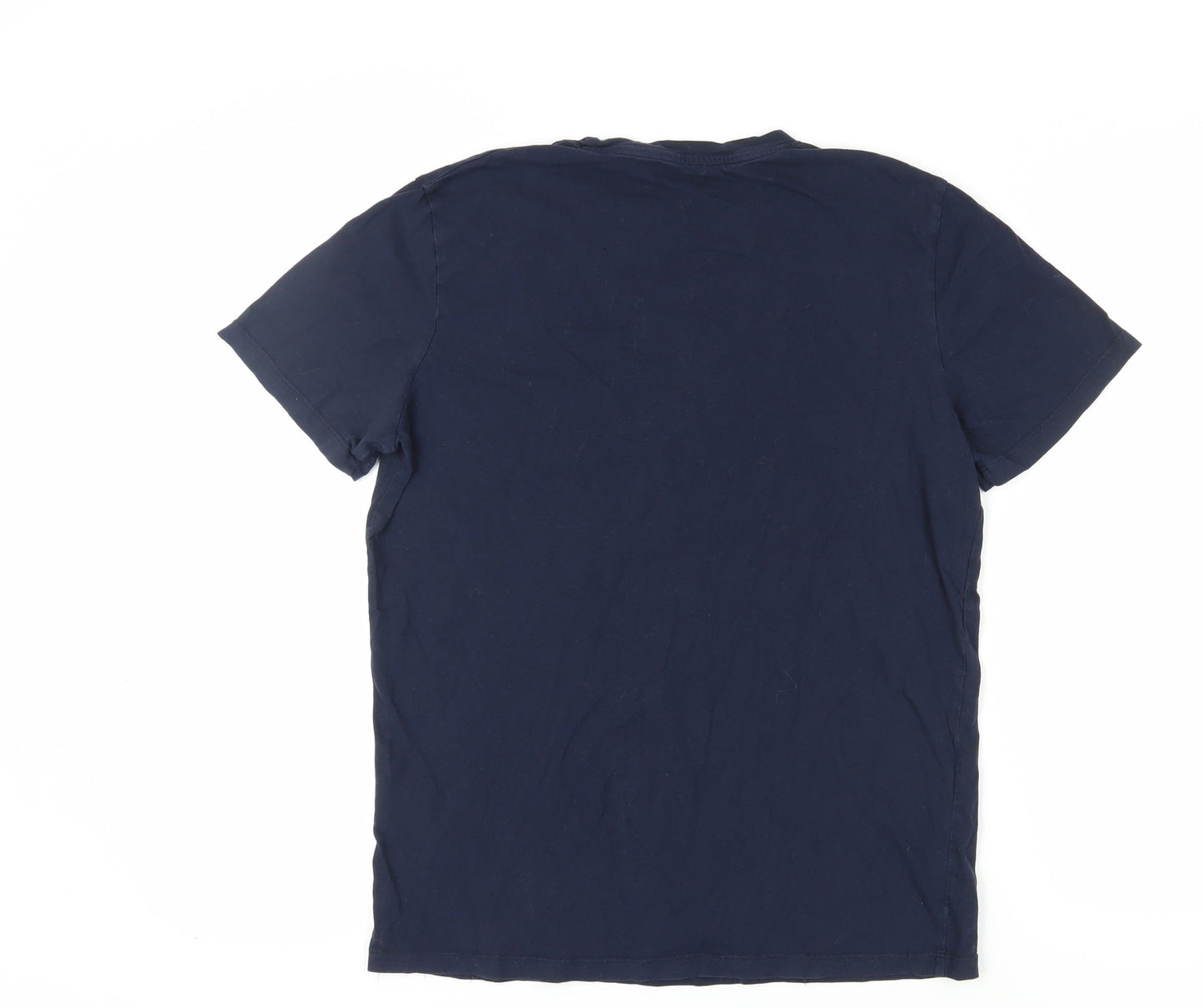 Jack & Jones Men's Blue L T-Shirt, Short Sleeve