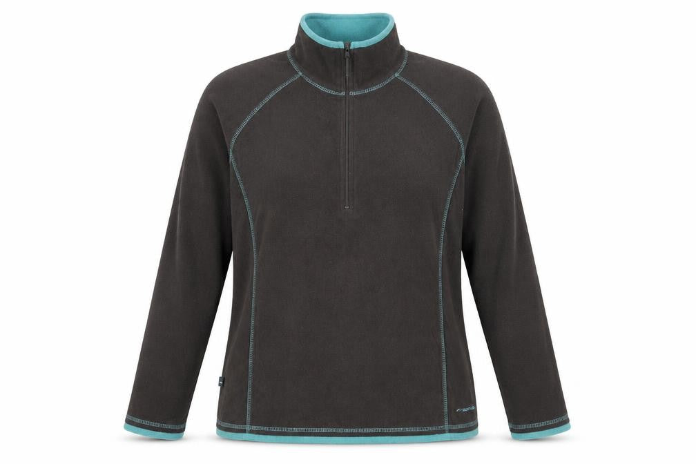 Womens UK 14 Regular Mountain Life Brown Pullover Sweatshirt