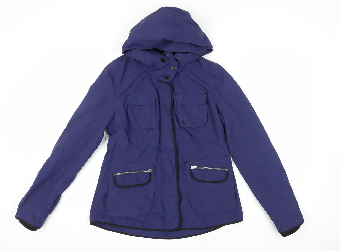 Next Women's Blue Parka Jacket Size 14