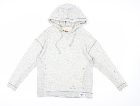 Hollister Men's Grey XS Pullover Hoodie