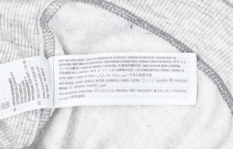 Hollister Men's Grey XS Pullover Hoodie