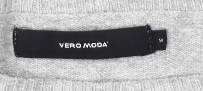 Vero Moda Women's Grey Pullover Jumper M