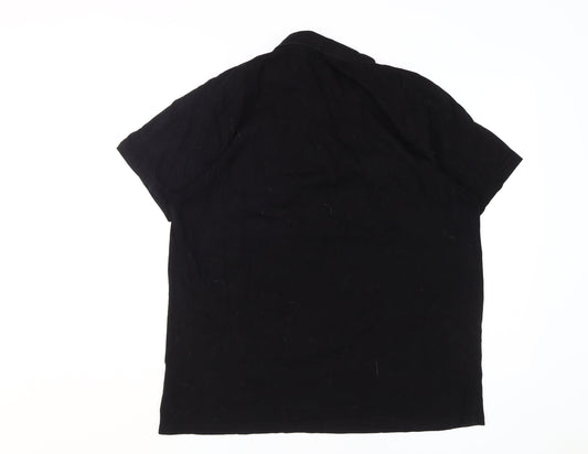 Lee Cooper Men's Black XL Polo Shirt