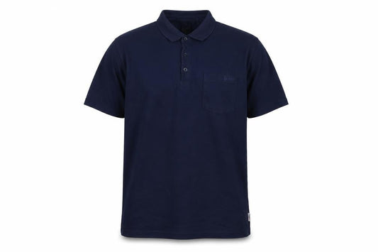 Lee Cooper Men's Blue XL Polo Shirt, Short Sleeve, Casual
