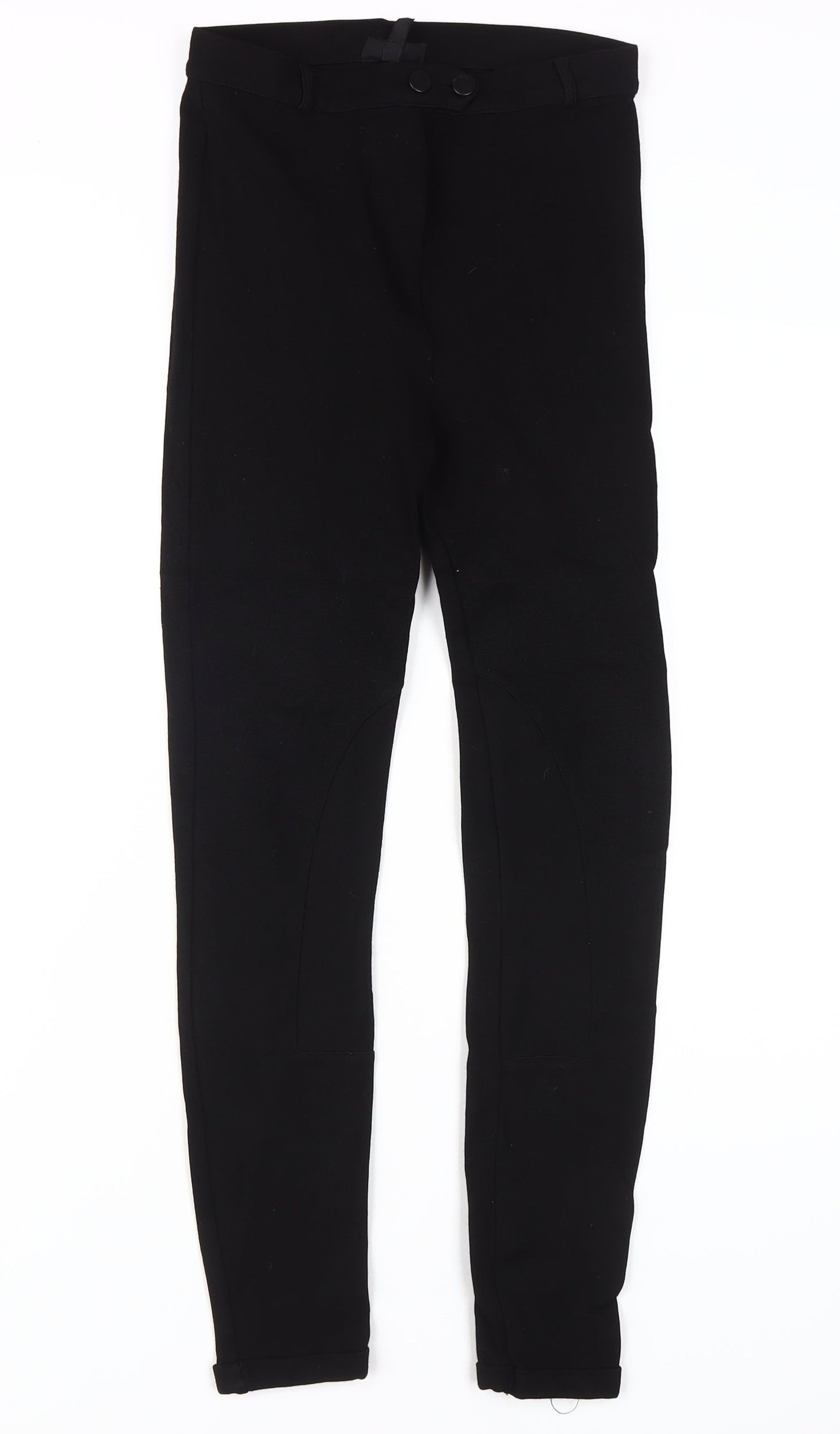 Topshop Women's Black Skinny Jegging in Size 10