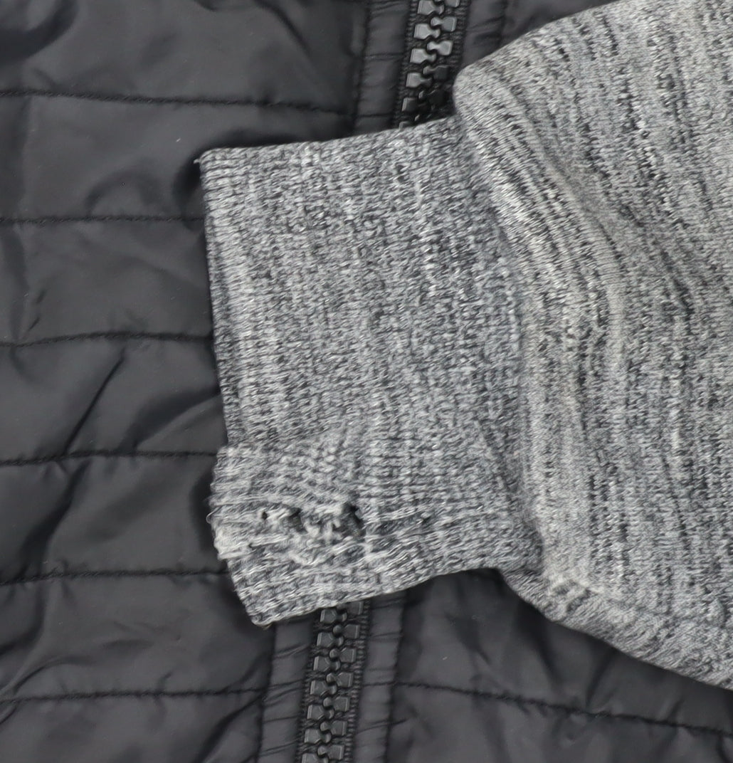 Superdry Men's Grey Knit Jacket L - Full Zip Casual