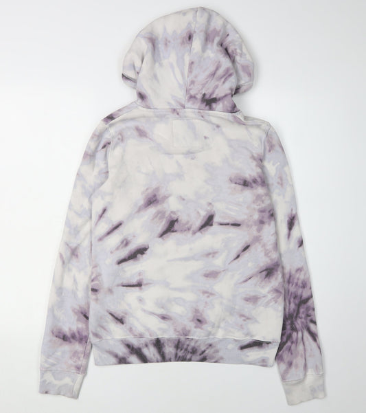Hollister Women's Tie-Dye Hoodie XS Multicoloured Casual