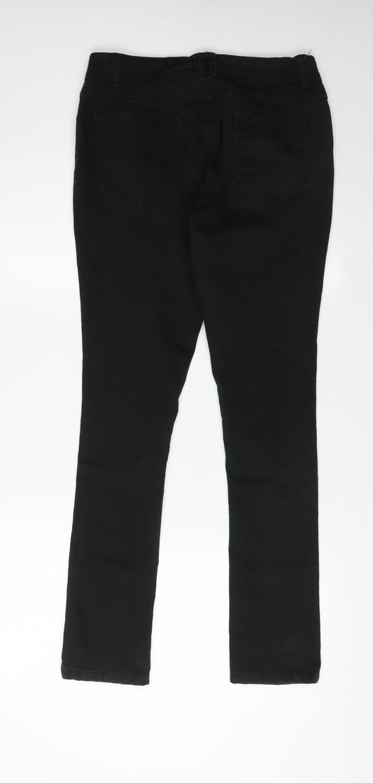 New Look Girls Black Skinny Jeans - Size 11
