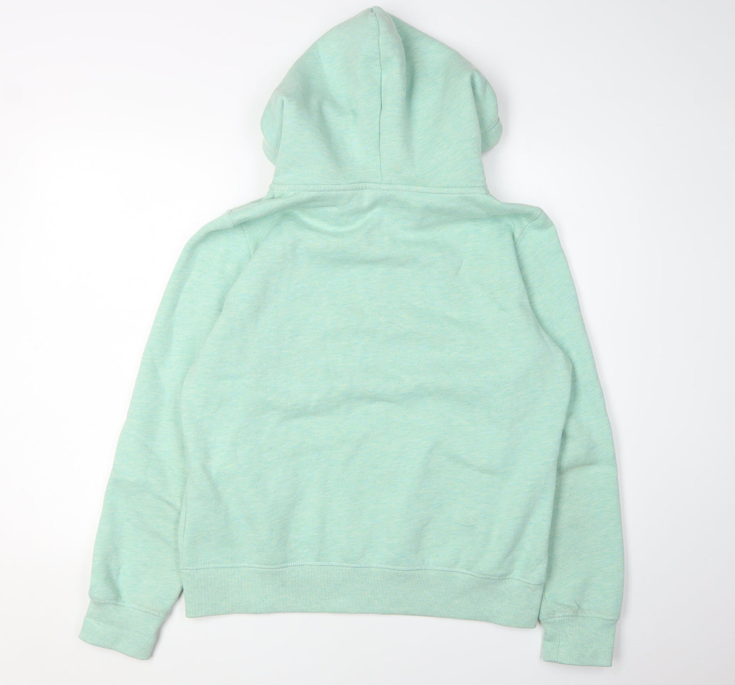 Superdry Women's Green Full Zip Hoodie Size 16