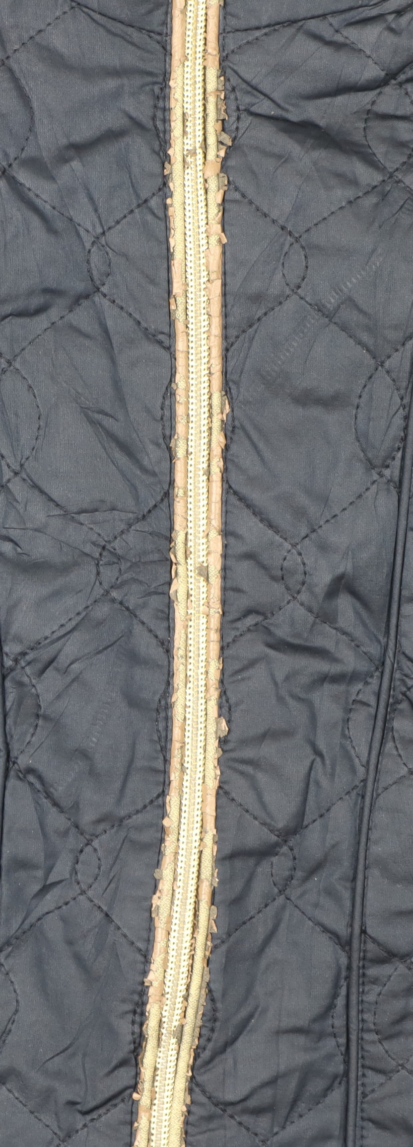 Gerry Weber Women's Blue Quilted Jacket Size 16 Casual
