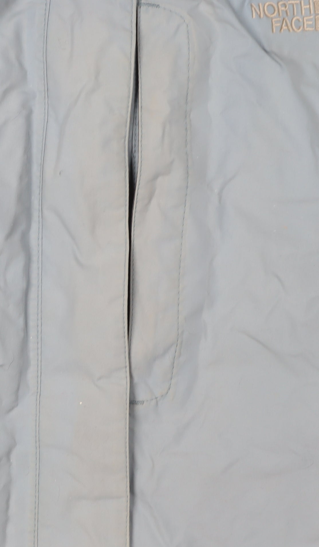 The North Face Women's Blue Rain Coat Jacket M
