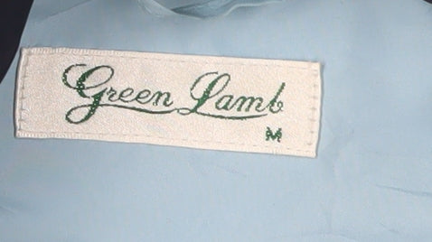 Green Lamb Women's Blue Rain Coat S - Casual Travel Jacket
