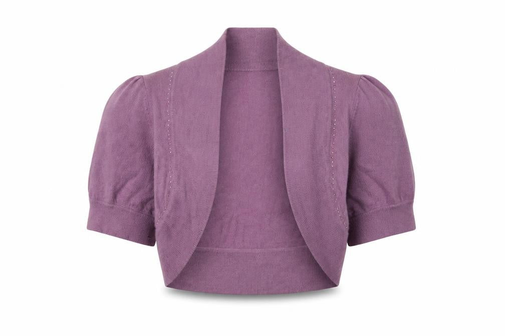 Womens UK 10  Ted Baker Purple Shrug
