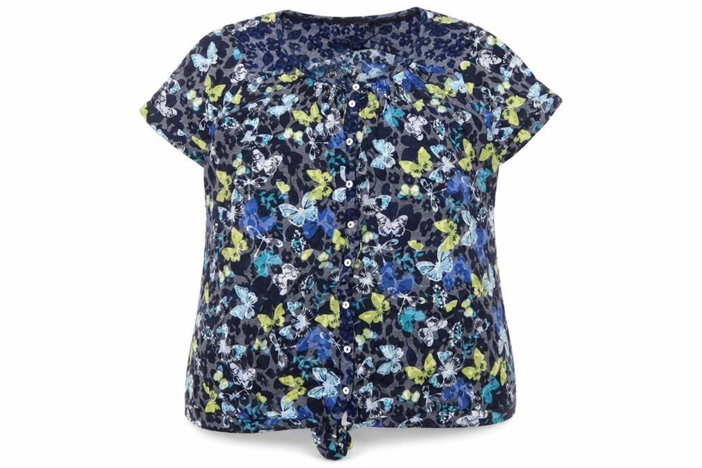 Marks and Spencer Women's Multicoloured Blouse - Size 12