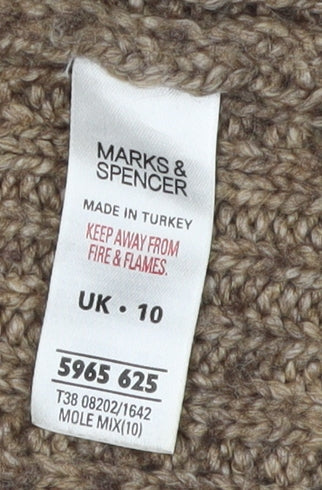 Marks and Spencer Women's Brown Cardigan Size 10