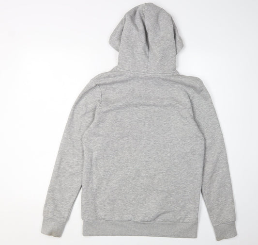 Jack & Jones Boys Grey Pullover Hoodie, 14 Years, Casual Wear