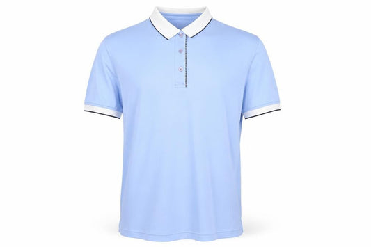 Lyle & Scott Men's Blue Polo Shirt M Cotton