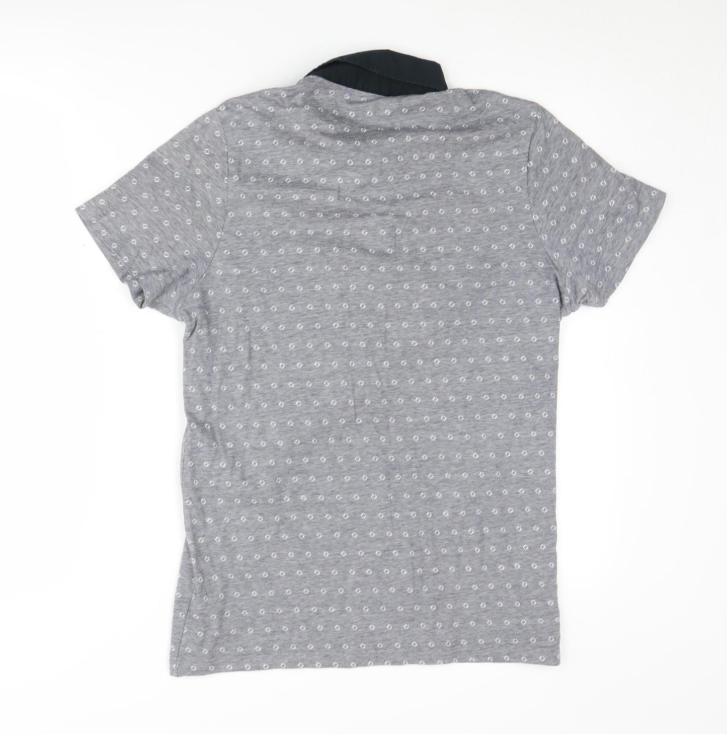 Premium by Jack & Jones Men's Grey Polo Shirt M