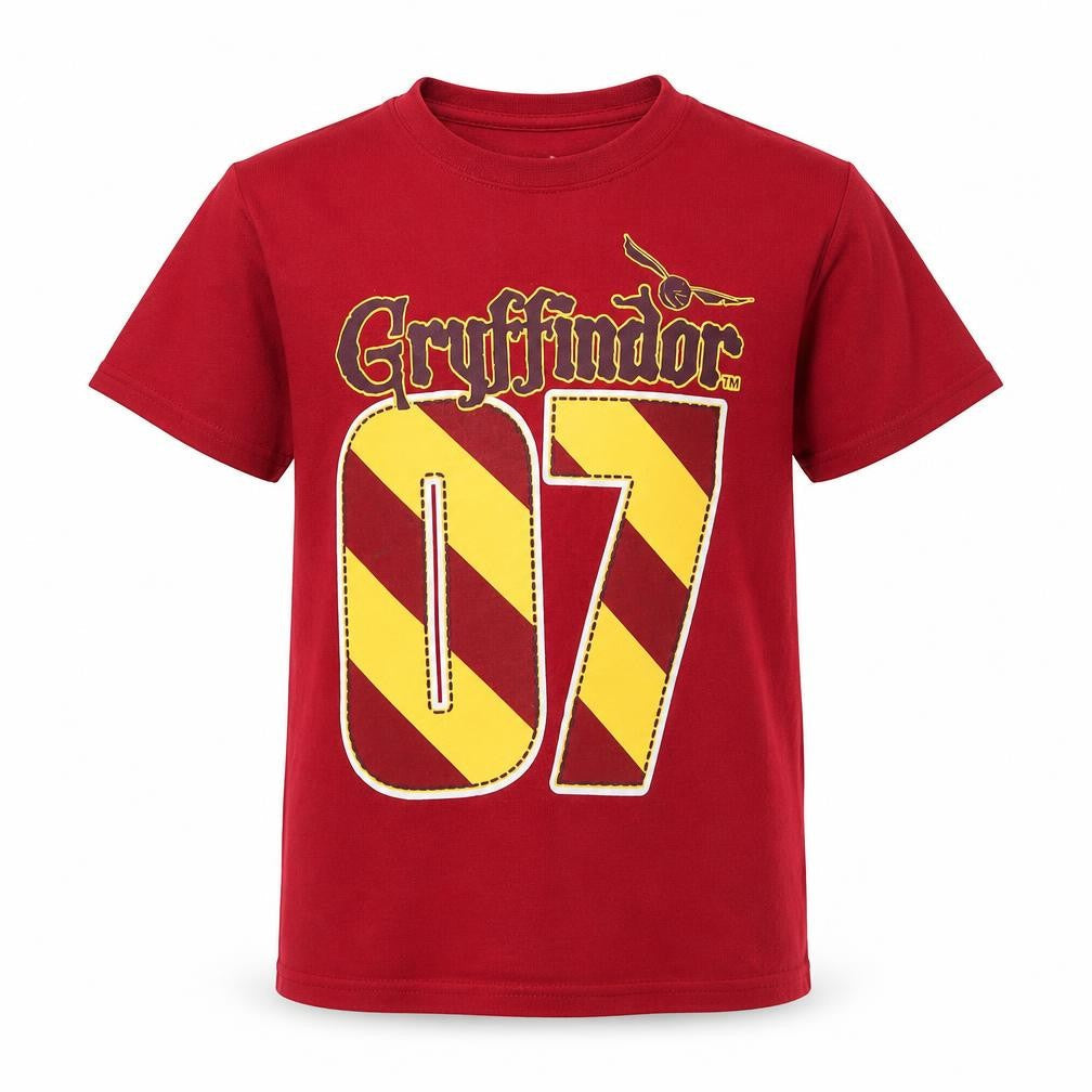 Harry Potter Boys Red Gryffindor T-Shirt Medium