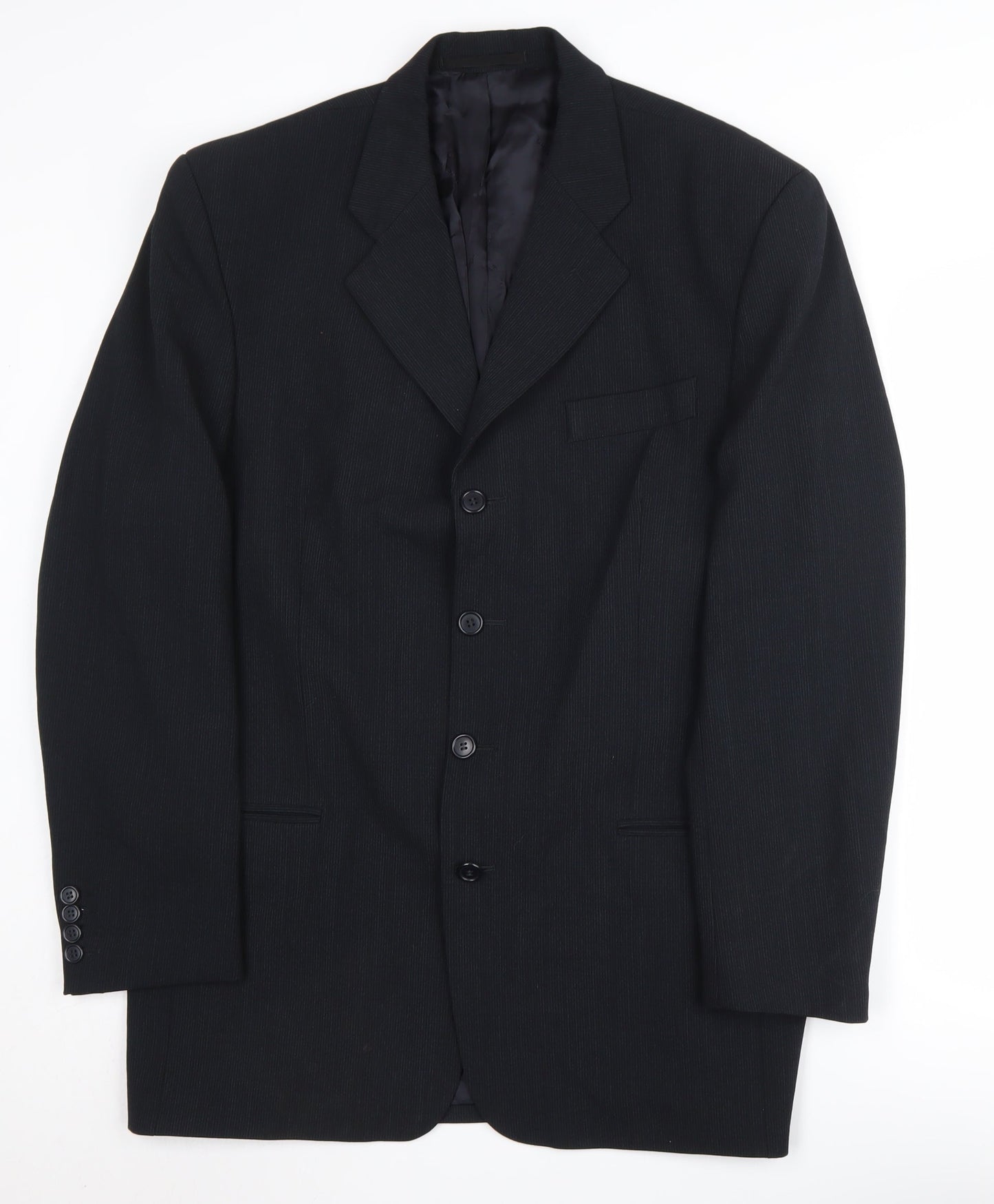 Daniel Hechter Men's Black Blazer Jacket 40L