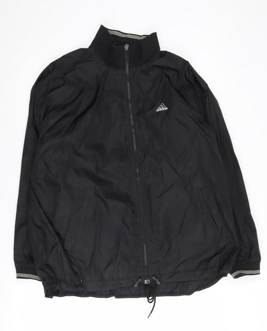 adidas Men's Black Windbreaker Jacket M